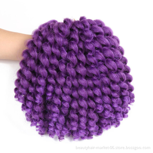 wholesale cheap synthetic hair spring wand curl crochet braid hair